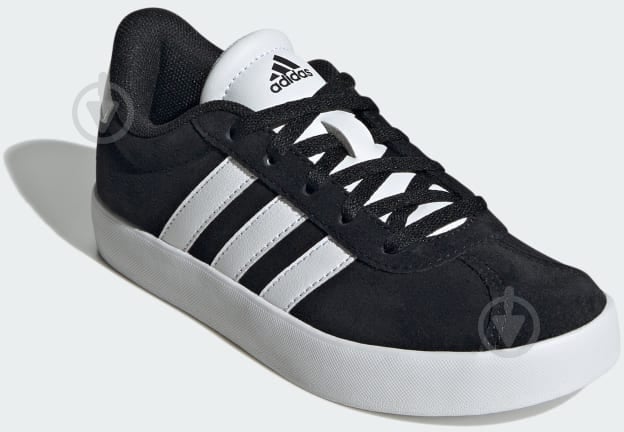 Кроссовки Adidas VL COURT 3.0 K ID6313 р.40 черные - фото 3