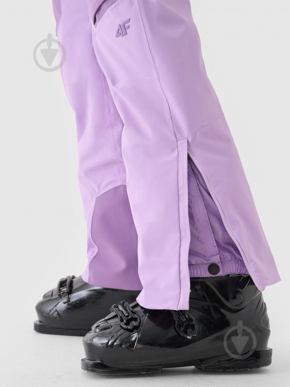 Штани 4F TROUSERS FNK F699 4FWAW24TFTRF699-52S р. XL фіолетовий - фото 4