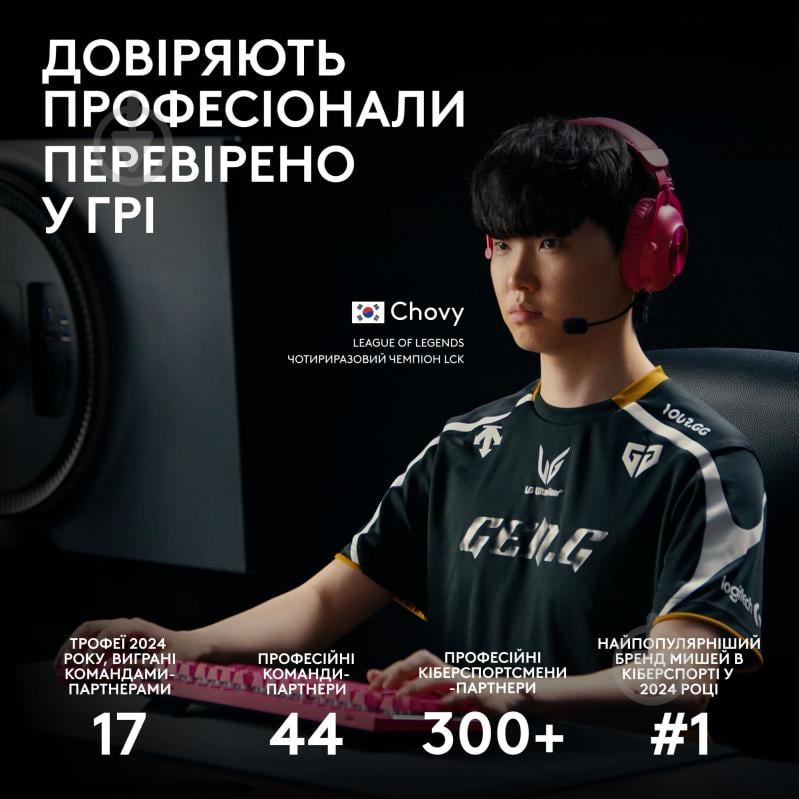 Мышка беспроводная Logitech PRO 2 Lightspeed magenta (910-007309) - фото 3 Мышка беспроводная Logitech PRO 2 Lightspeed magenta (910-007309) - фото 3