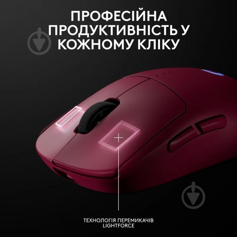 Мышка беспроводная Logitech PRO 2 Lightspeed Wireless pink (L910-007309) - фото 3