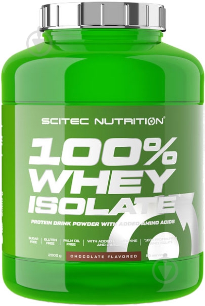 Протеин Scitec Nutrition Whey Isolate шоколадный 2000 г - фото 1 Протеин Scitec Nutrition Whey Isolate шоколадный 2000 г - фото 1