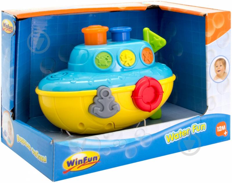 Іграшка для ванни Winfun Кораблик розвиваючий 7106-NL - фото 2 Іграшка для ванни Winfun Кораблик розвиваючий 7106-NL - фото 2