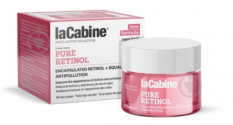 Крем для обличчя LaCabine LaCabine Pure Retinol. Крем з ретинолом для покращення текстури шкіри обличчя 50 мл - фото 1