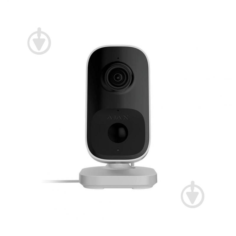 IP-камера Ajax Wi-Fi IndoorCam з ІЧ-датчиком руху та вбудованим ШІ - фото 1 IP-камера Ajax Wi-Fi IndoorCam з ІЧ-датчиком руху та вбудованим ШІ - фото 1