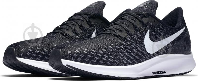 Кросівки чоловічі Nike AIRZOOM PEGASUS 35 (N) 942852-001 р.45 чорні - фото 3