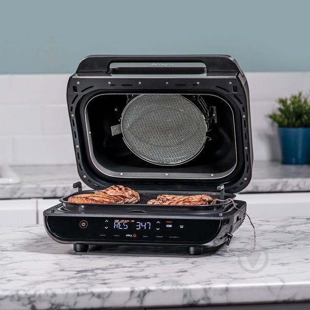 Электрогриль NINJA Foodi MAX Health MultiGrill & Air Fryer - фото 12