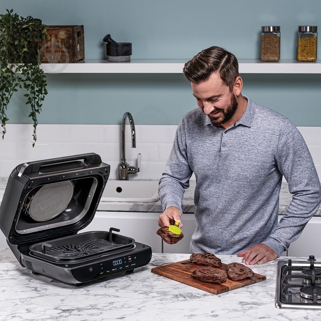 Электрогриль NINJA Foodi MAX Health MultiGrill & Air Fryer - фото 15