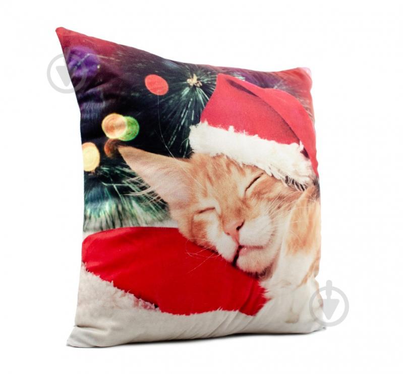 Подушка декоративна SLEEPING CAT 45x45 см різнокольоровий La Nuit - фото 2