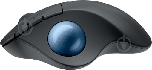 Мышка беспроводная Logitech ERGO M575S Wireless Trackball graphite/blue (L910-007029) - фото 4