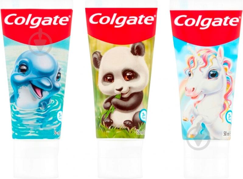 Зубная паста детская Colgate Animals для детей от 3-х лет в ассортименте 50 мл - фото 1