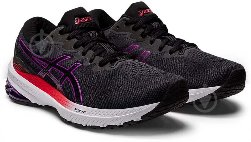 Кроссовки женские демисезонные Asics GT-1000 11 1012B197-003 р.40 черные - фото 3