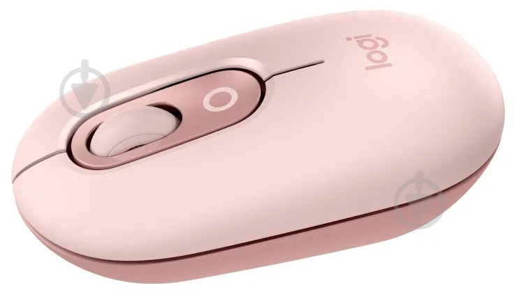 Мышка беспроводная Logitech POP Mouse with emoji rose (L910-007413) - фото 1