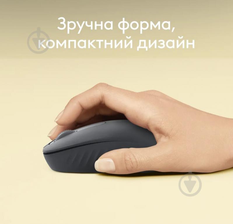 Мышка беспроводная Logitech M196 Bluetooth graphite (L910-007459) - фото 6