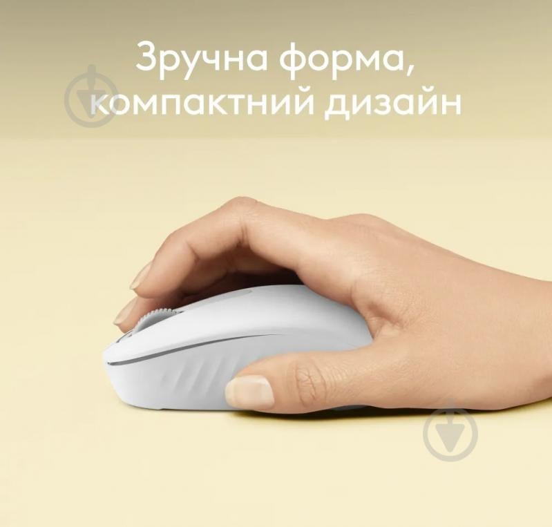 Мышка беспроводная Logitech M196 Bluetooth white (L910-007460) - фото 9