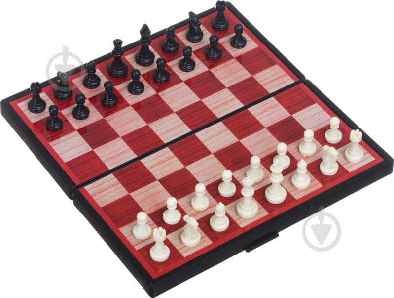 Гра настільна Leon 3 в1 шахи, шашки, нарди OTG0937335 - фото 4