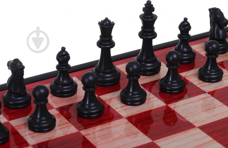 Гра настільна Leon 3 в1 шахи, шашки, нарди OTG0937335 - фото 5
