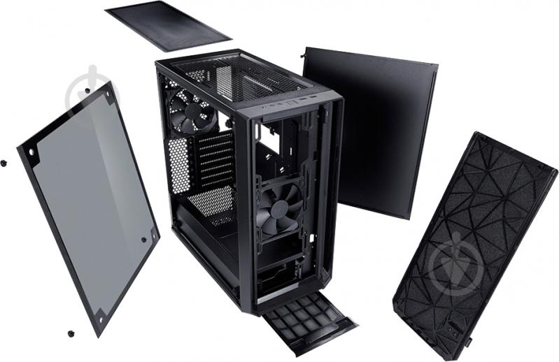 Корпус Fractal Design Meshify C Solid Side black (FD-CA-MESH-C-BKO) - фото 22