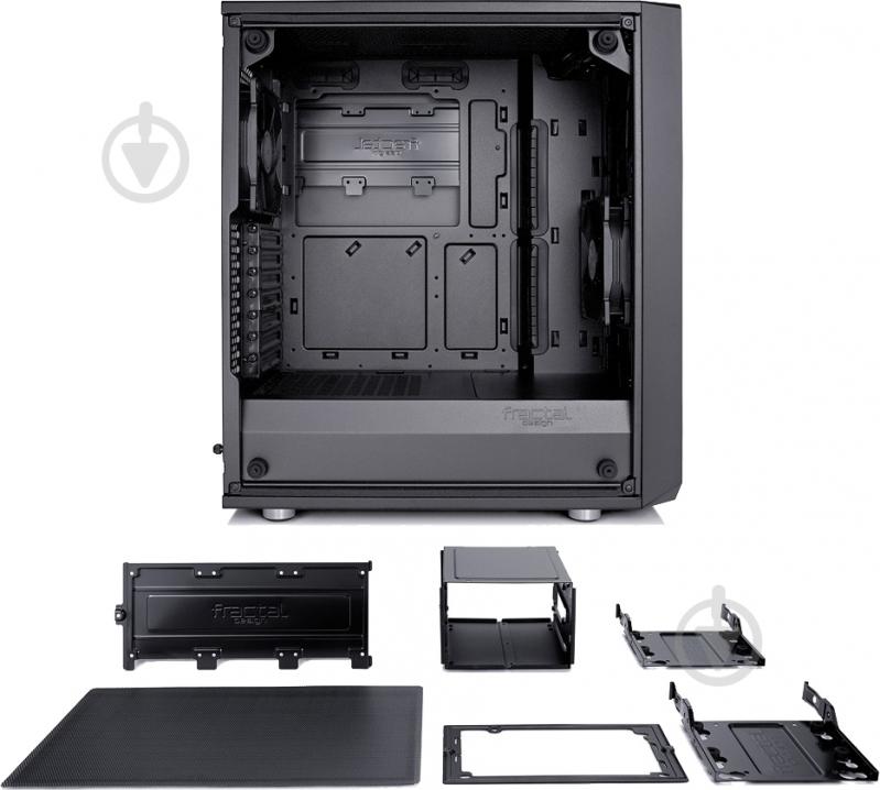 Корпус Fractal Design Meshify C Solid Side black (FD-CA-MESH-C-BKO) - фото 21