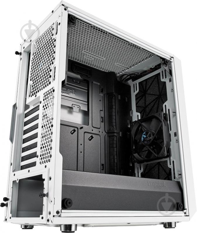 Корпус Fractal Design Meshify C White Tempered Glass (FD-CA-MESH-C-WT-TGC) - фото 10