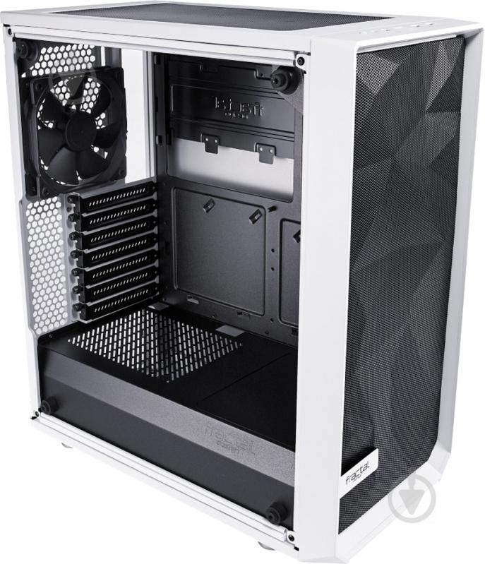 Корпус Fractal Design Meshify C White Tempered Glass (FD-CA-MESH-C-WT-TGC) - фото 5