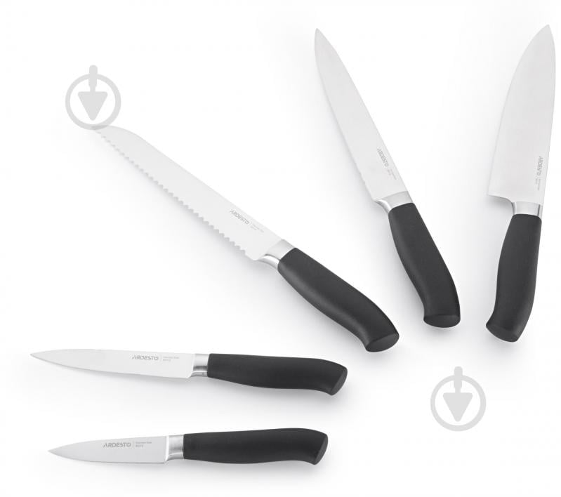 Набор ножей Ardesto Black Mars 6 предметов AR2020SW - фото 4