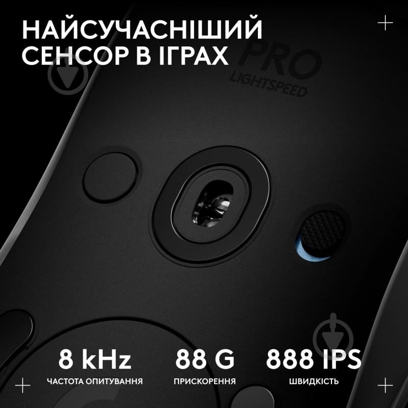 Мышка беспроводная Logitech PRO 2 Lightspeed white (910-007302) - фото 4 Мышка беспроводная Logitech PRO 2 Lightspeed white (910-007302) - фото 4