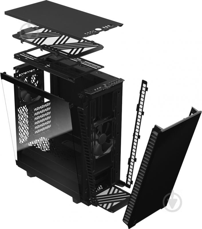 Корпус Fractal Design Define 7 Compact Black TG Light Tint (FD-C-DEF7C-03) - фото 20