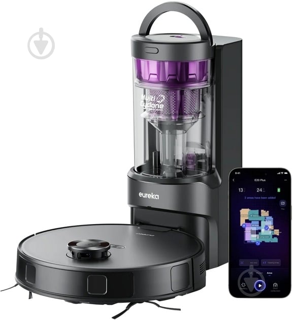 Робот-пылесос Eureka E20Plus black - фото 1