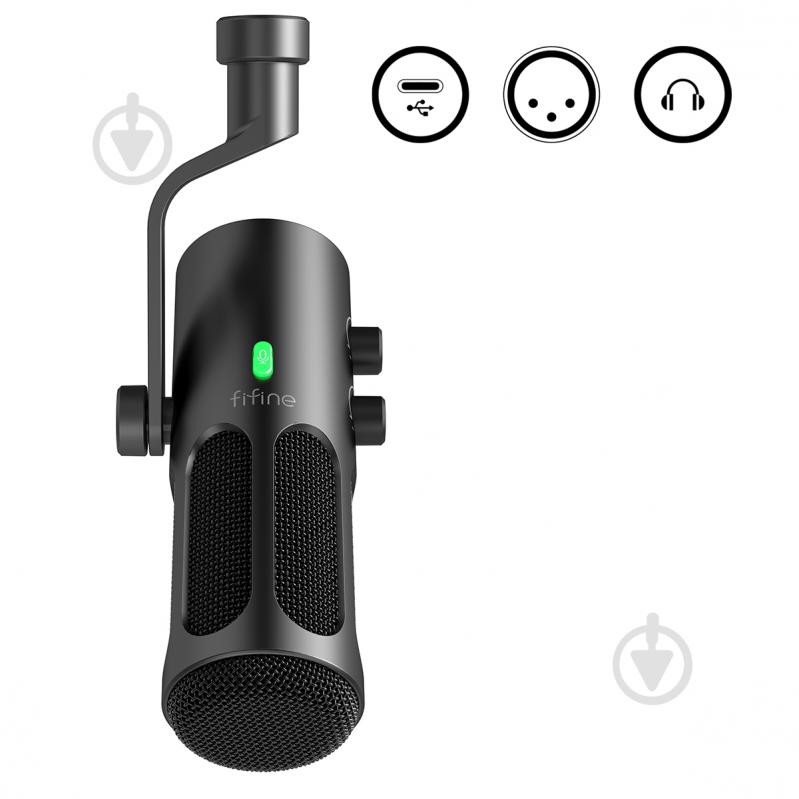 Микрофон FIFINE динамічний USB/XLR (Tank 3) - фото 4