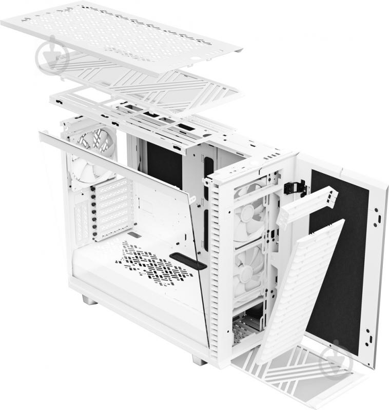 Корпус Fractal Design Define 7 White TG Clear Tint (FD-C-DEF7A-06) - фото 26