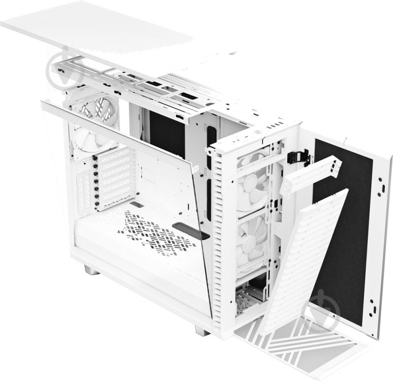 Корпус Fractal Design Define 7 White TG Clear Tint (FD-C-DEF7A-06) - фото 25