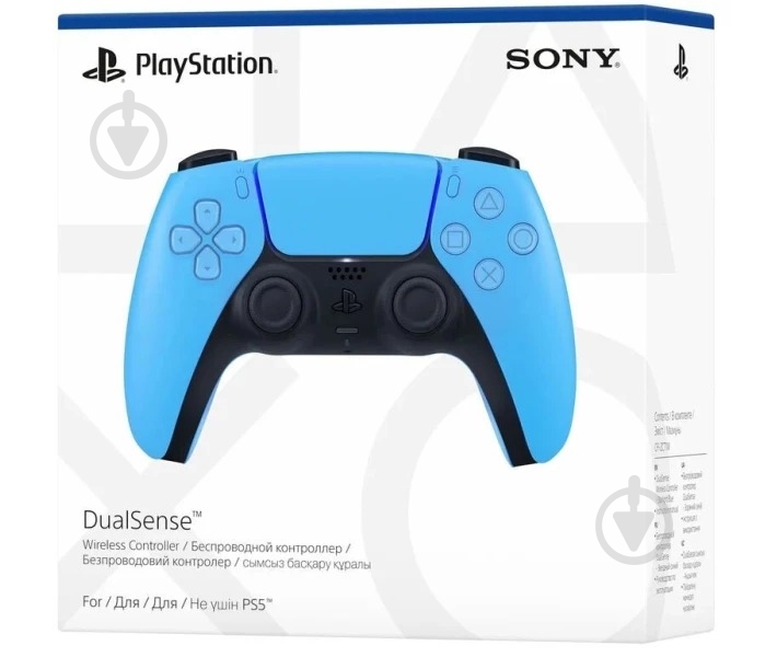 Геймпад беспроводной Sony DualSense PS5 starlight blue - фото 6 Геймпад беспроводной Sony DualSense PS5 starlight blue - фото 6