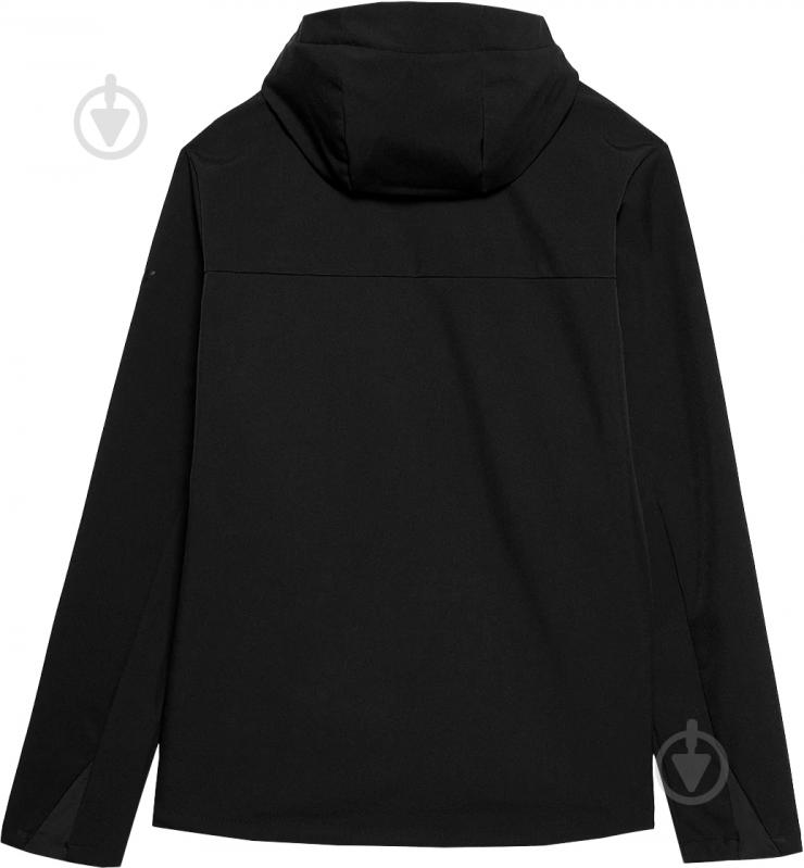 Куртка 4F SOFTSHELL JACKET 4FSS23TSOFM140-20S р.2XL чорна - фото 2