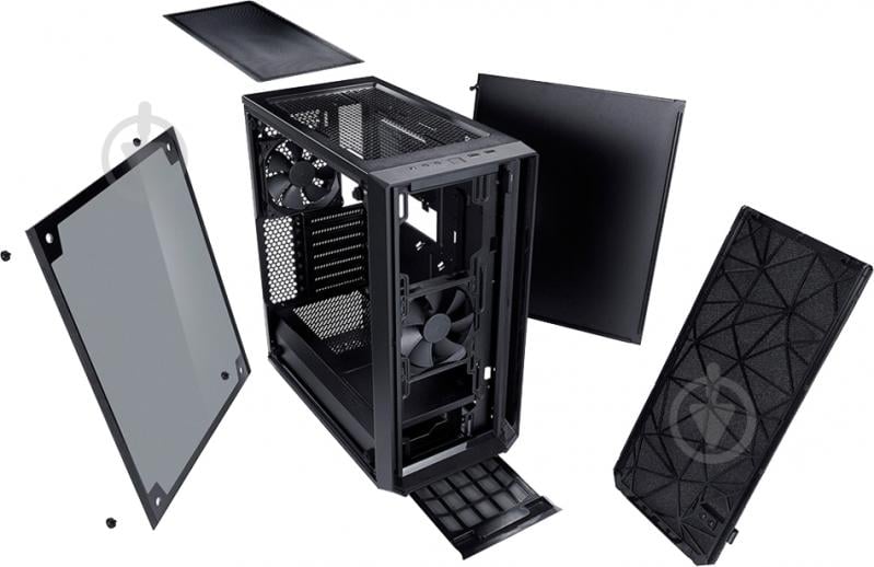 Корпус Fractal Design Meshify C Blackout TG (FD-CA-MESH-C-BKO-TG) - фото 22