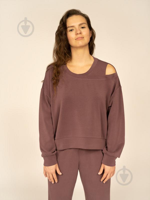 Світшот 4F SWEATSHIRT FNK 4FAW22TFSWF157-80S р.XL коричневий - фото 2