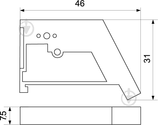 Фиксатор на DIN-рейку Аско-Укрем EW-35 A0130030007 - фото 5