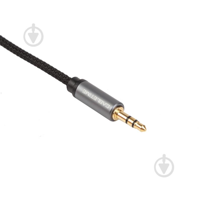 Кабель CableTime 3.5мм - 2x RCA 1,8 м black (CA914005) - фото 4