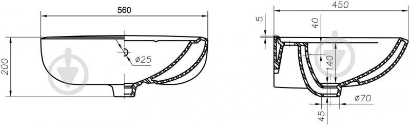 Умывальник Colombo Коломбо - фото 4