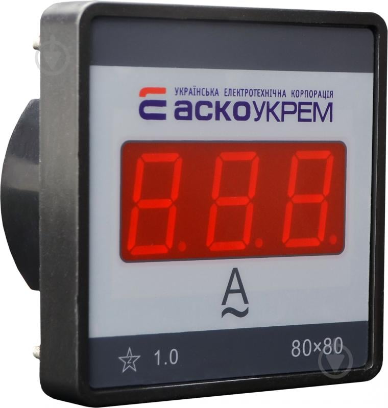 Вольтметр Аско-Укрем 30А 80х80 ЦА-8 LB - фото 2 Вольтметр Аско-Укрем 30А 80х80 ЦА-8 LB - фото 2