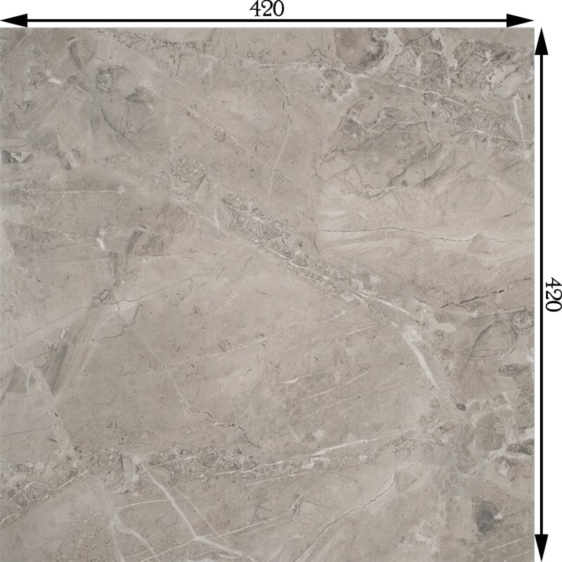 Плитка Cersanit Калстон серый 42x42 - фото 3