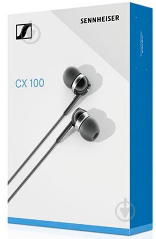 Наушники Sennheiser CX 100 black (508591) - фото 3
