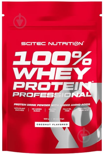 Протеин Scitec Nutrition Whey Protein Professional кокос 500 г - фото 1