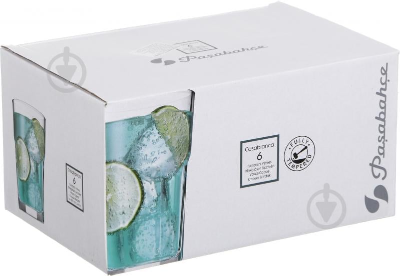 Набор стаканов Касабланка 6 шт Pasabahce - фото 2 Набор стаканов Касабланка 6 шт Pasabahce - фото 2