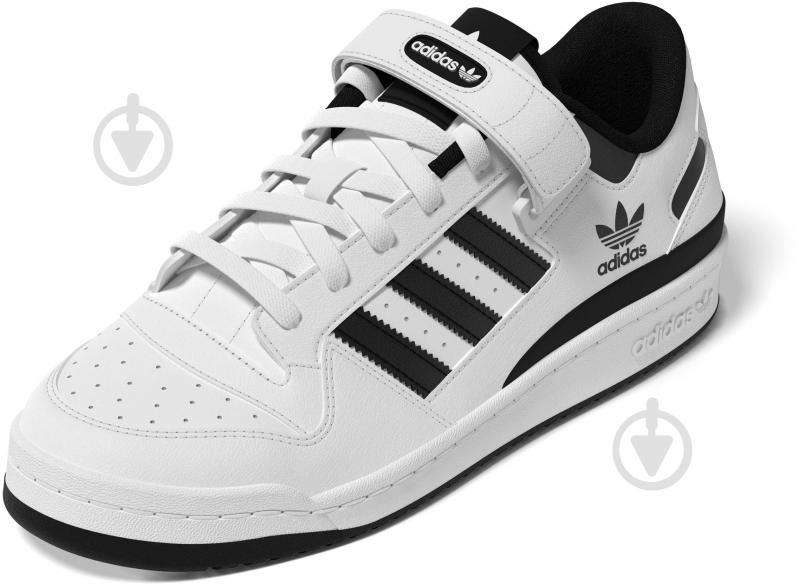 Кроссовки мужские демисезонные Adidas FORUM LOW FY7757 р.44 белые - фото 3