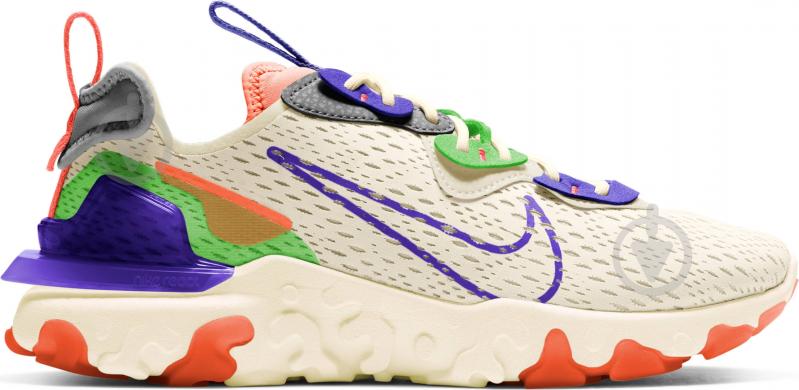 Кроссовки женские демисезонные Nike REACT VISION CI7523-104 р.42 разноцветные - фото 3