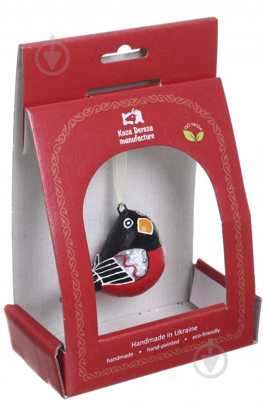 Елочная игрушка Снегирь 4,5 x 7,5 x 4 см (2033006006) - фото 1 Елочная игрушка Снегирь 4,5 x 7,5 x 4 см (2033006006) - фото 1