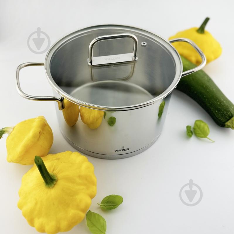 Кастрюля с крышкой Vinzer Glossy Line 2,7 л 50043 - фото 6 Кастрюля с крышкой Vinzer Glossy Line 2,7 л 50043 - фото 6
