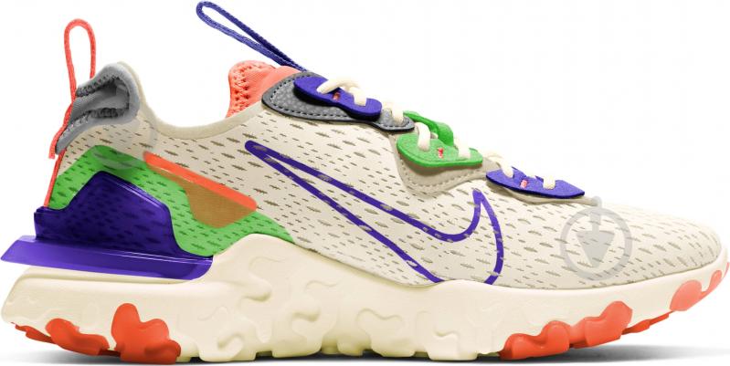 Кросівки жіночі демісезонні Nike REACT VISION CI7523-104 р.40,5 різнокольорові - фото 4