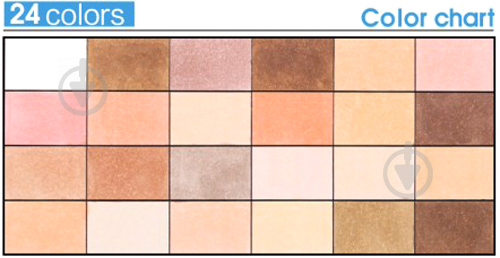 Набор двусторонних маркеров FINECOLOUR Brush Skin SET 24 цвета разноцветный EF103-FS24 - фото 2