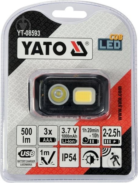 Ліхтар YATO YT-08593 - фото 5